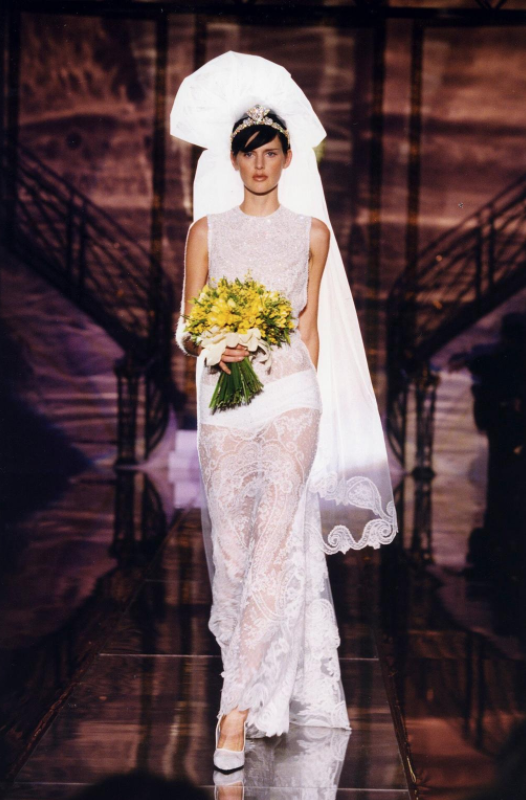 gianni versace wedding dress