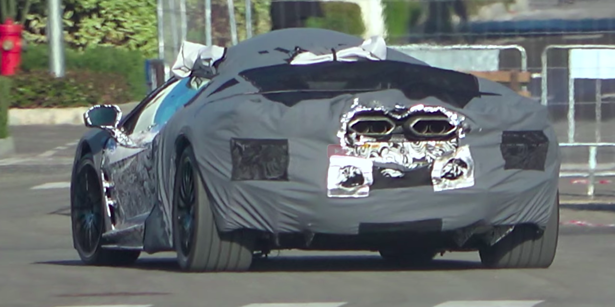 Is this the first look at Lamborghini's next mid-engine supercar?