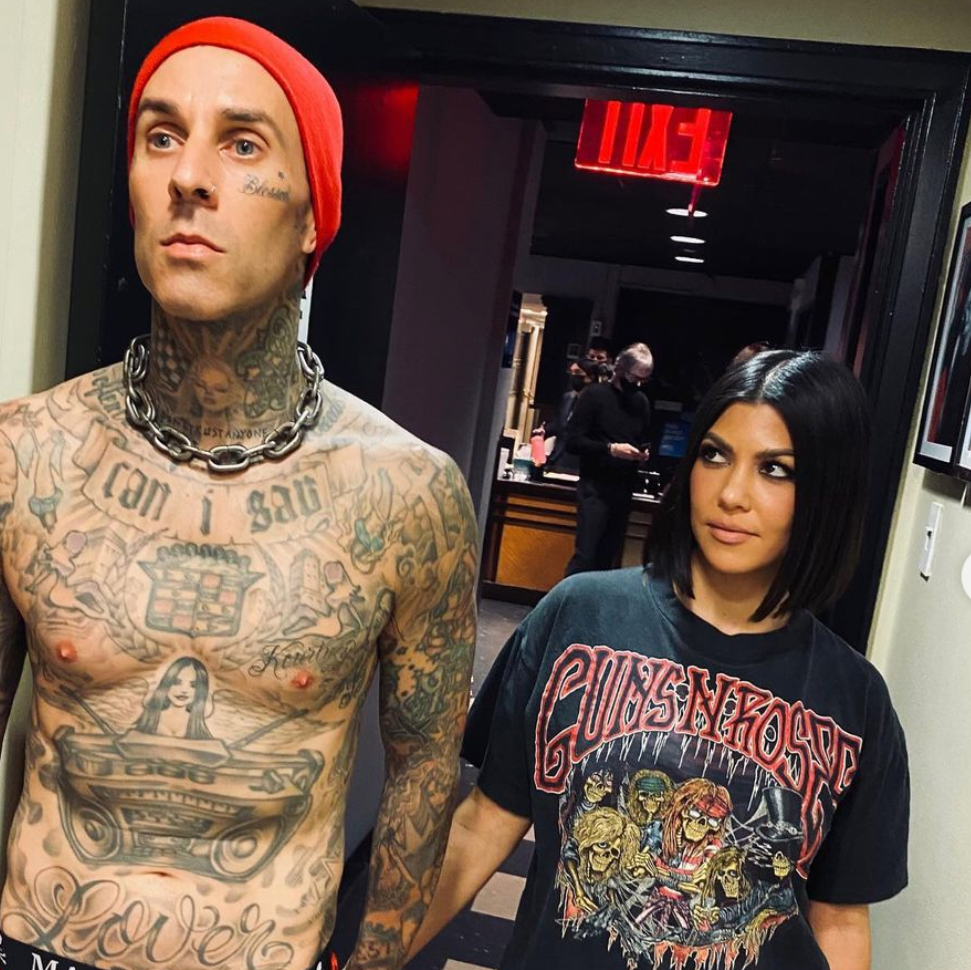 Fans Think Kourtney Kardashian and Travis Barker Are Expecting a Baby Based on a Literal Purse