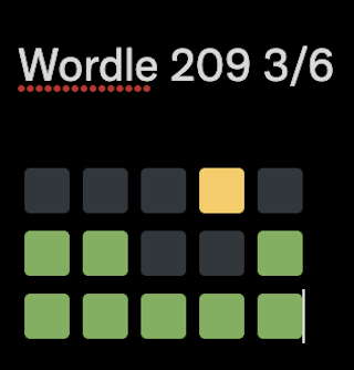wordle grid