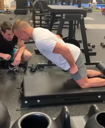 UFC Legend Georges St-Pierre Nailed an Impossibly Hard Leg Day Exercise thumbnail