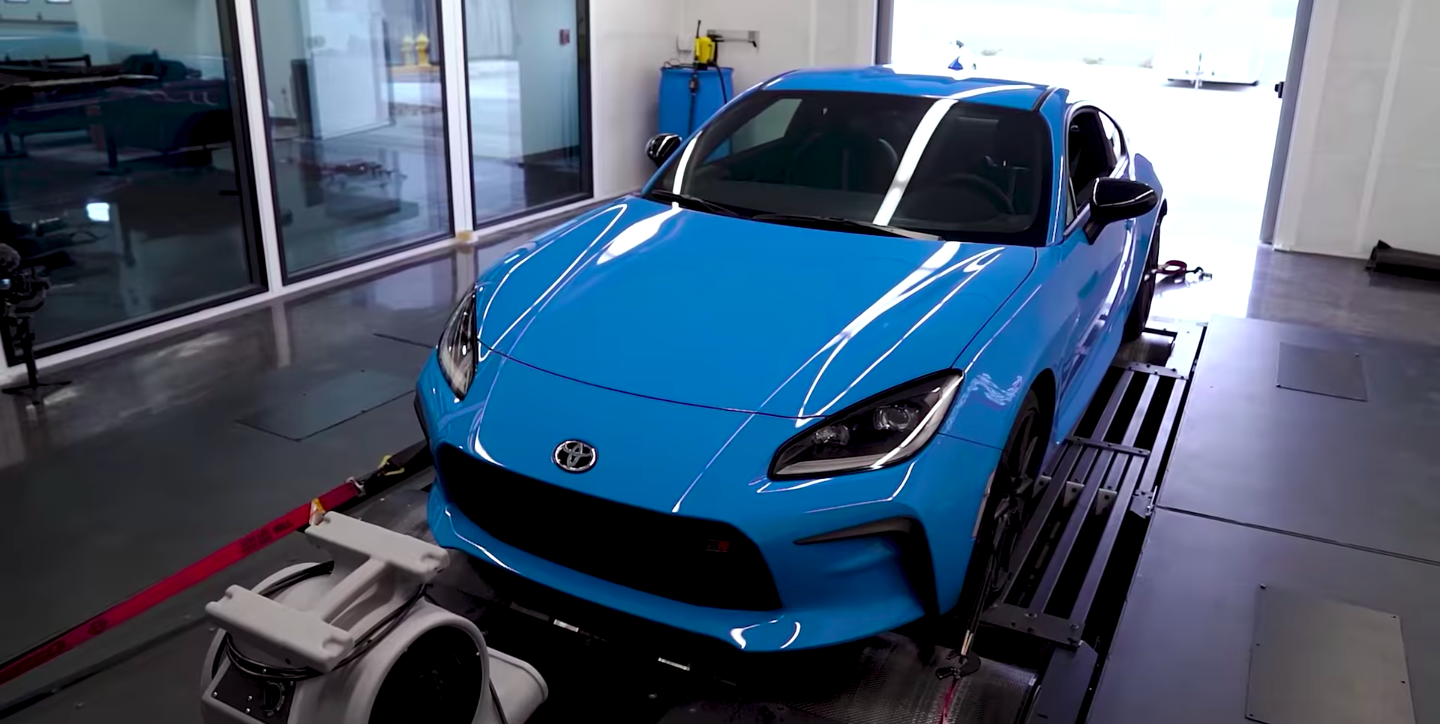 The 2022 Toyota GR86 Makes More Power Than Expected on a Dyno