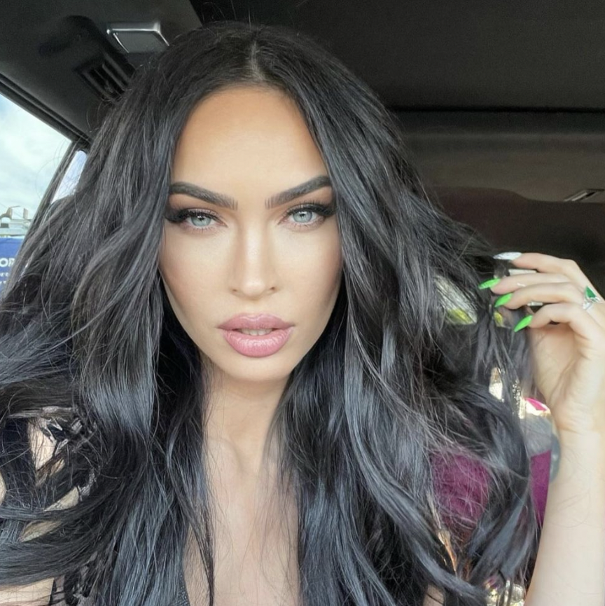 Megan Fox Stepped Out Looking Like Your Grandma's Sofa, But Hot