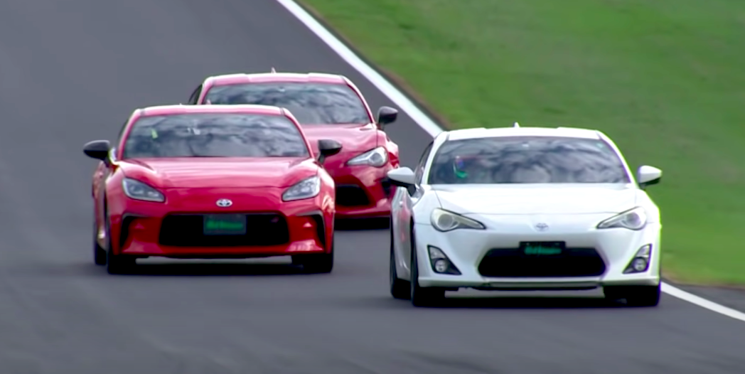Watch Best Motoring Race the New Toyota GR86 Against a Couple of Old Ones