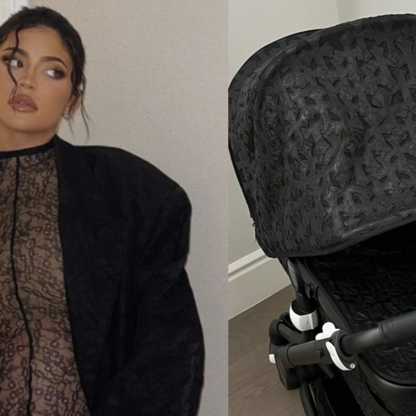Kylie Jenner Got THE Fanciest Custom Stroller from Kendall and Kris Jenner