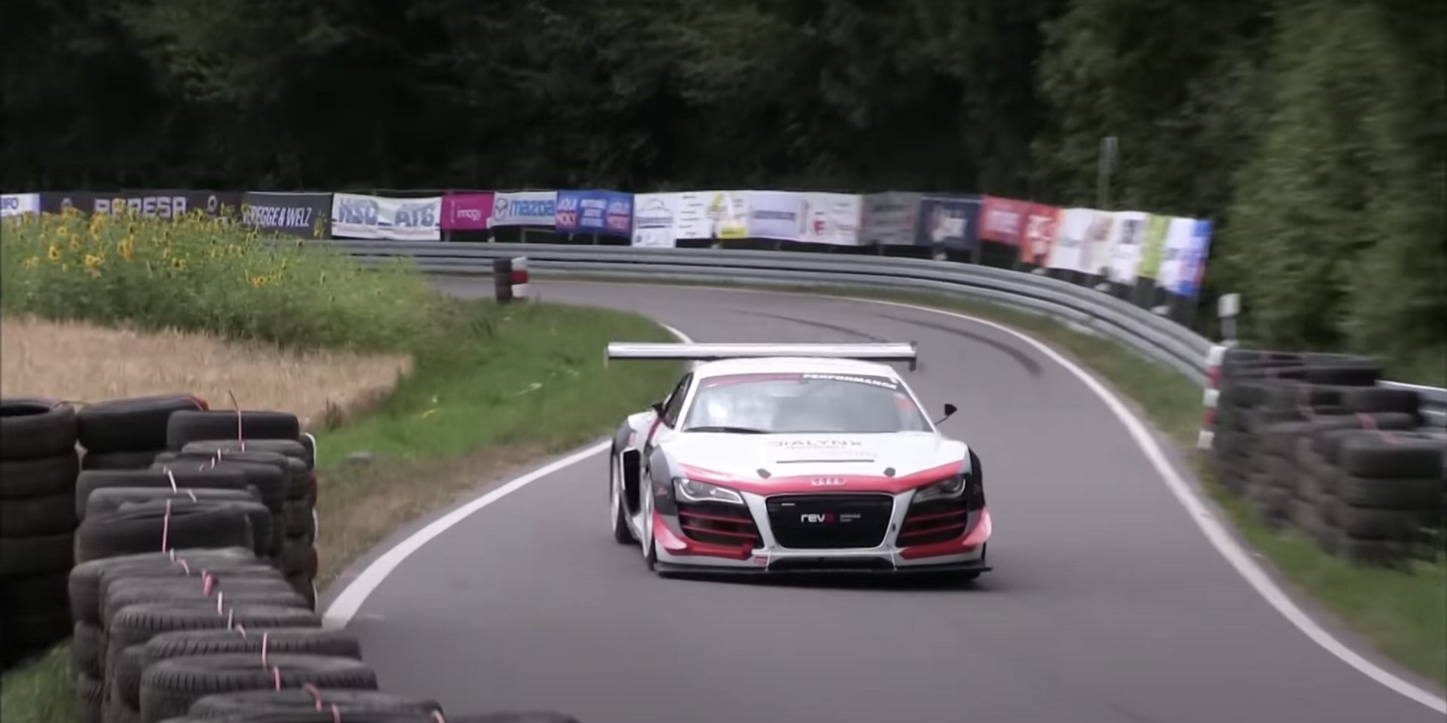 This Wild Audi R8 Race Car Is Missing Six Cylinders