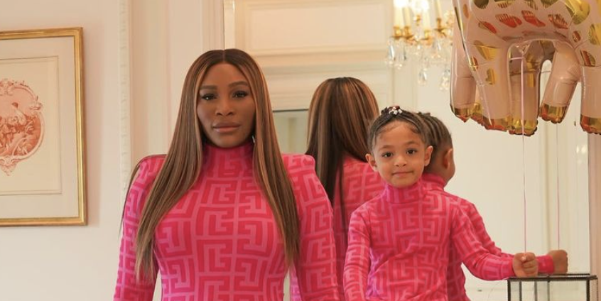 Serena Williams and her daughter Olympia | Tennis News | FirstSportz