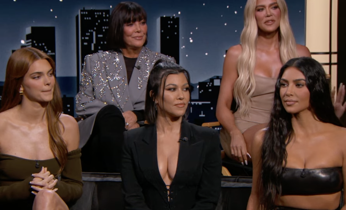 Kourtney Kardashian Shuts Down Jimmy Kimmel's "Fake Married" Claims