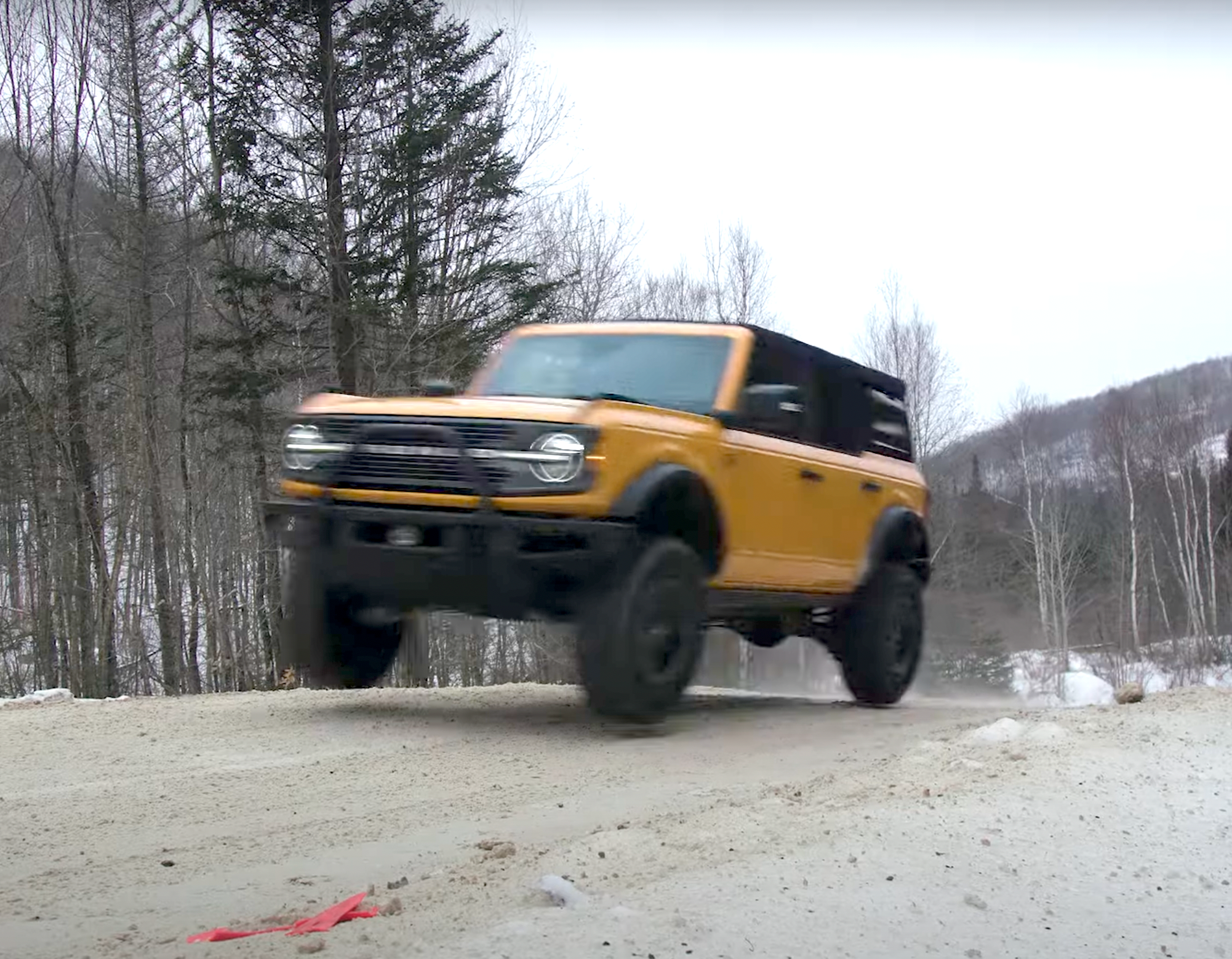 Watch the New Ford Bronco Take on a Rally Stage