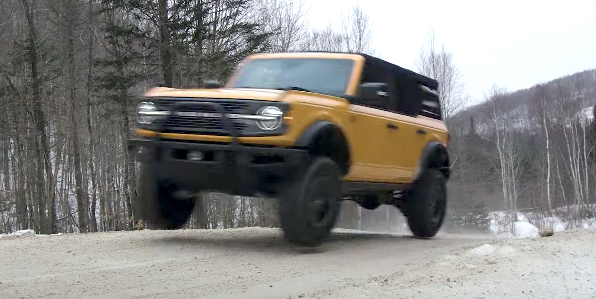 Watch the New Ford Bronco Take on a Rally Stage