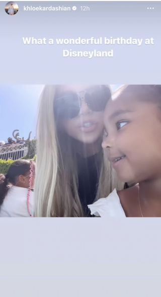 Khloé Kardashian Admits Daughter True Was Photoshopped In Disneyland Pictures
