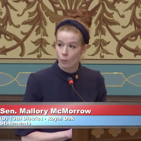 Mallory McMorrow Had Two Options After She Was Slandered. She Chose to Swing Back.