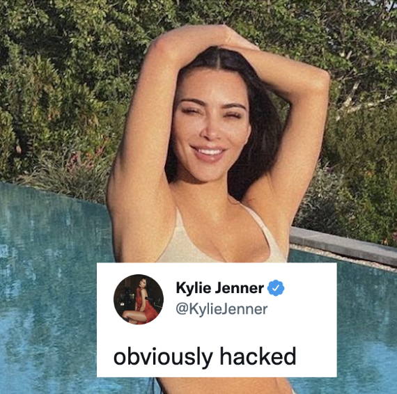 Kim Kardashian Casually Hacked Kris Jenner's Twitter Last Night