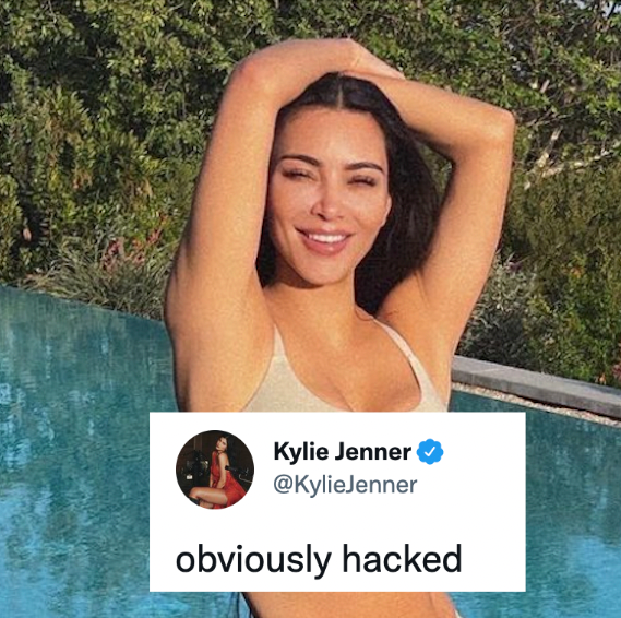 Kim Kardashian Casually Hacked Kris Jenner's Twitter Last Night