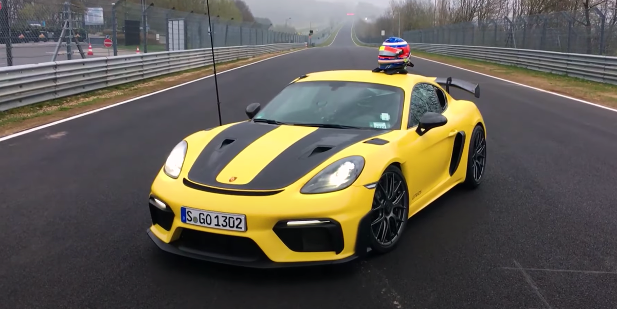 Porsche 718 Cayman GT4 RS Labs Nürburgring y Hockenheim más rápido que el 911 Turbo S