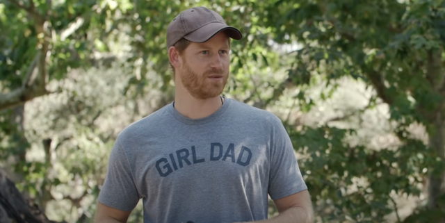 Prince Harry Goes Running in "Girl Dad" Shirt to Honor His Daughter Lilibet