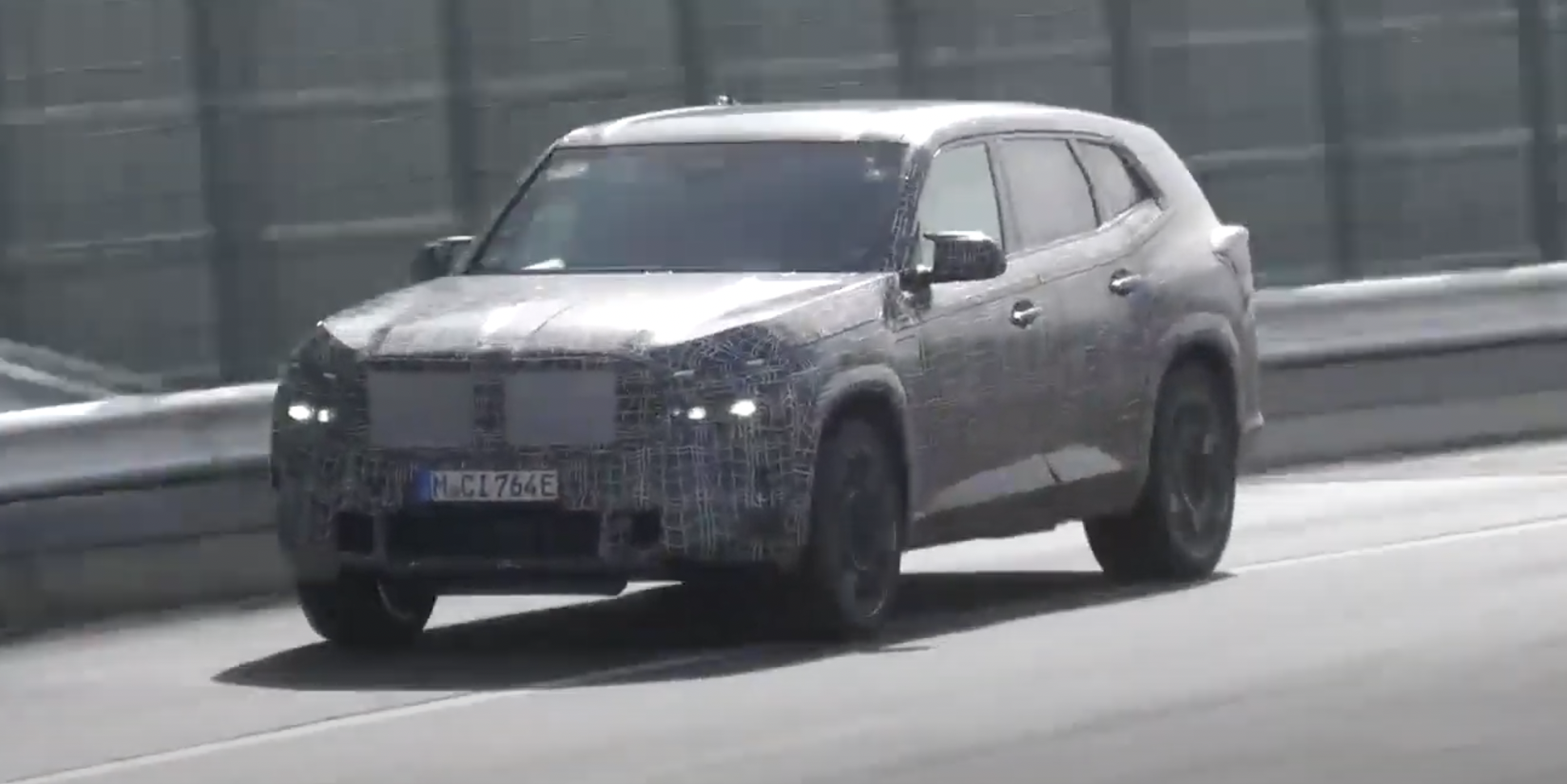 Watch This Gigantic BMW XM Prototype Tackle the Nürburgring