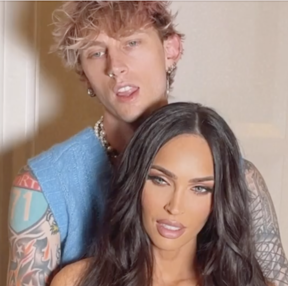 Megan Fox and MGK Cut a Hole in Her Jumpsuit So They Could Have Sex  ¯\_(ツ)_/¯