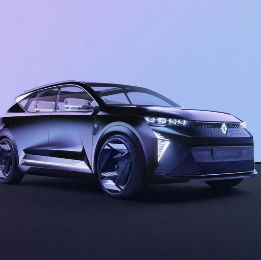 Renault Scénic Vision Concept Draws from EV and Hydrogen Power Sources