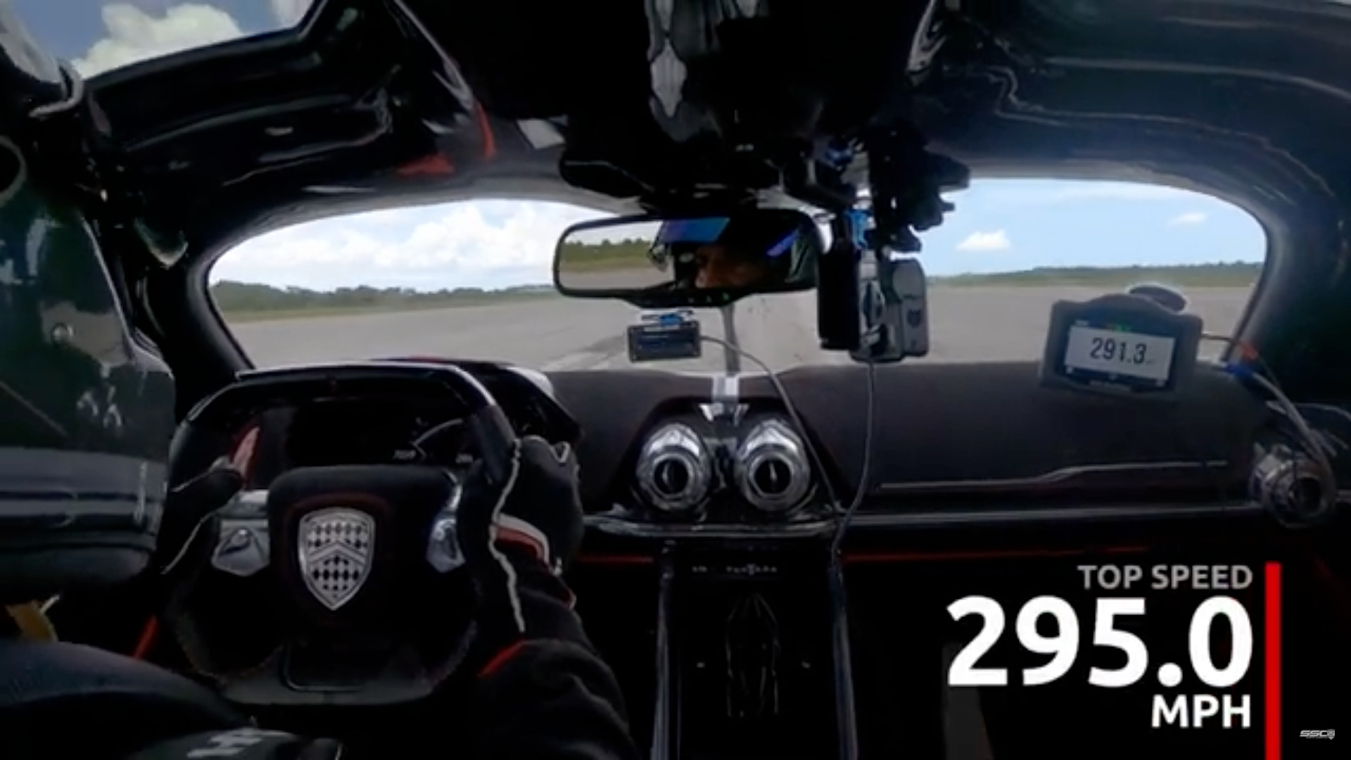 Watch the SSC Tuatara Hit 295 MPH