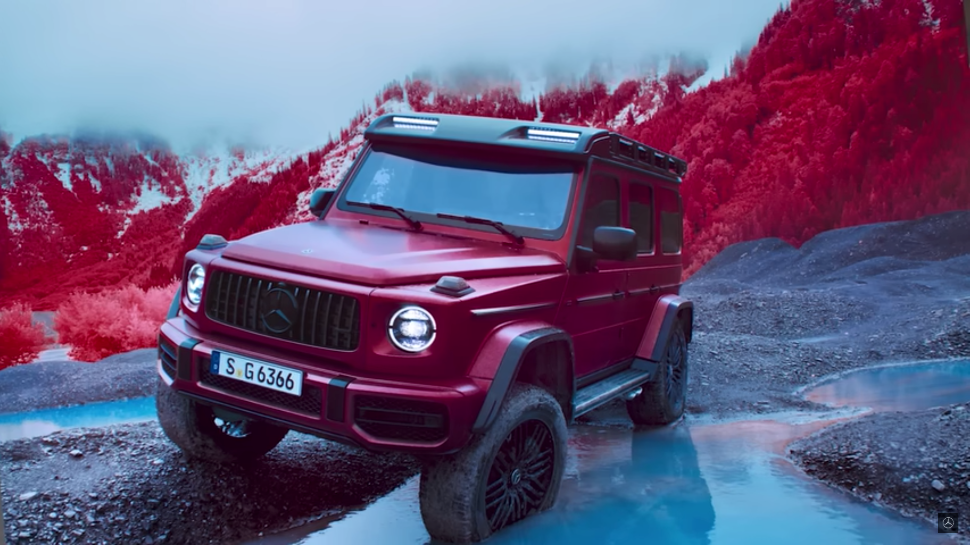 The 2023 Mercedes-AMG G63 4x4 Squared is a 585-HP Factory Monster Truck