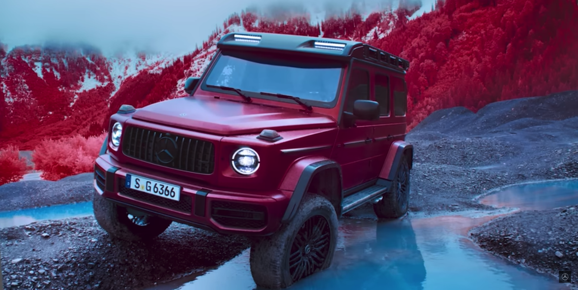 The 2023 Mercedes-AMG G63 4x4 Squared is a 585-HP Factory Monster Truck