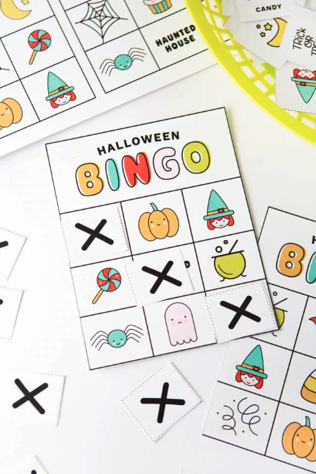 halloween bingo cards free