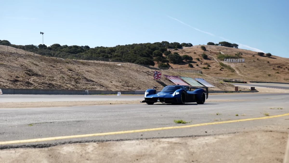 Aston Martin Valkyrie Sounds Bananas on Track