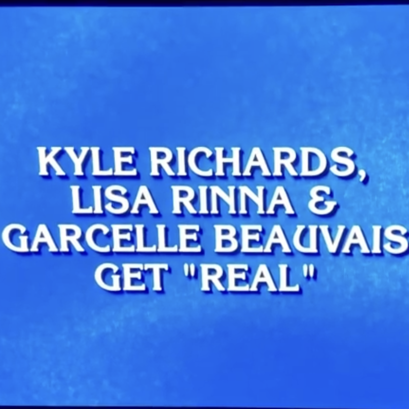 In Which 'Jeopardy!' Contestants Are Extremely Confused By a 'Real Housewives' Question