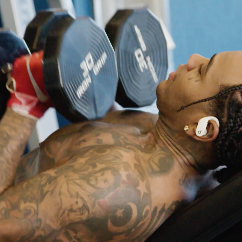 Rapper Kevin Gates Uses Weight Training and Yoga to Keep His Body Feeling Right