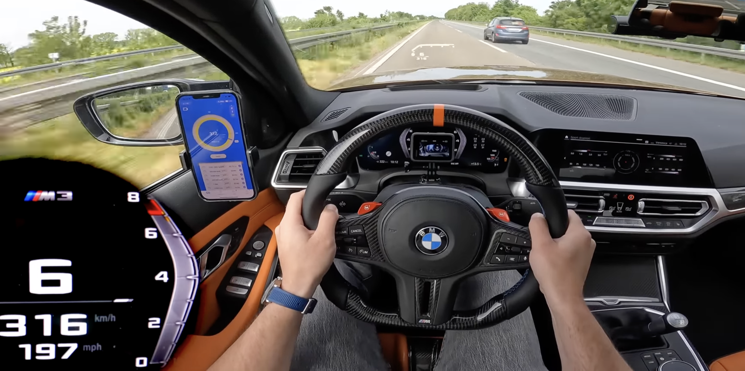 The New BMW M3 Can Hit Nearly 200 MPH With Its Speed Limiter Removed