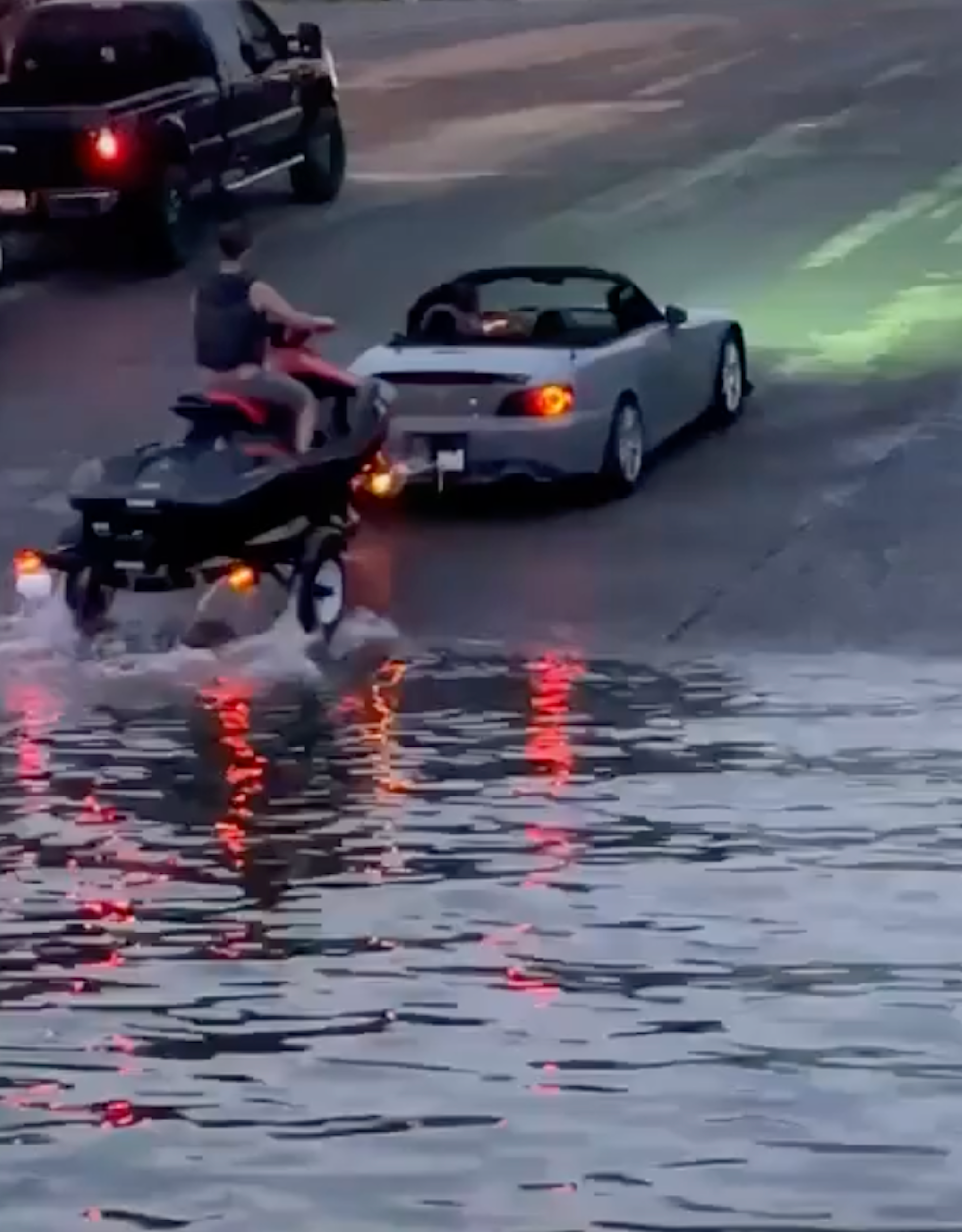 A Honda S2000 Is the Ultimate Jet-Ski Tow Vehicle