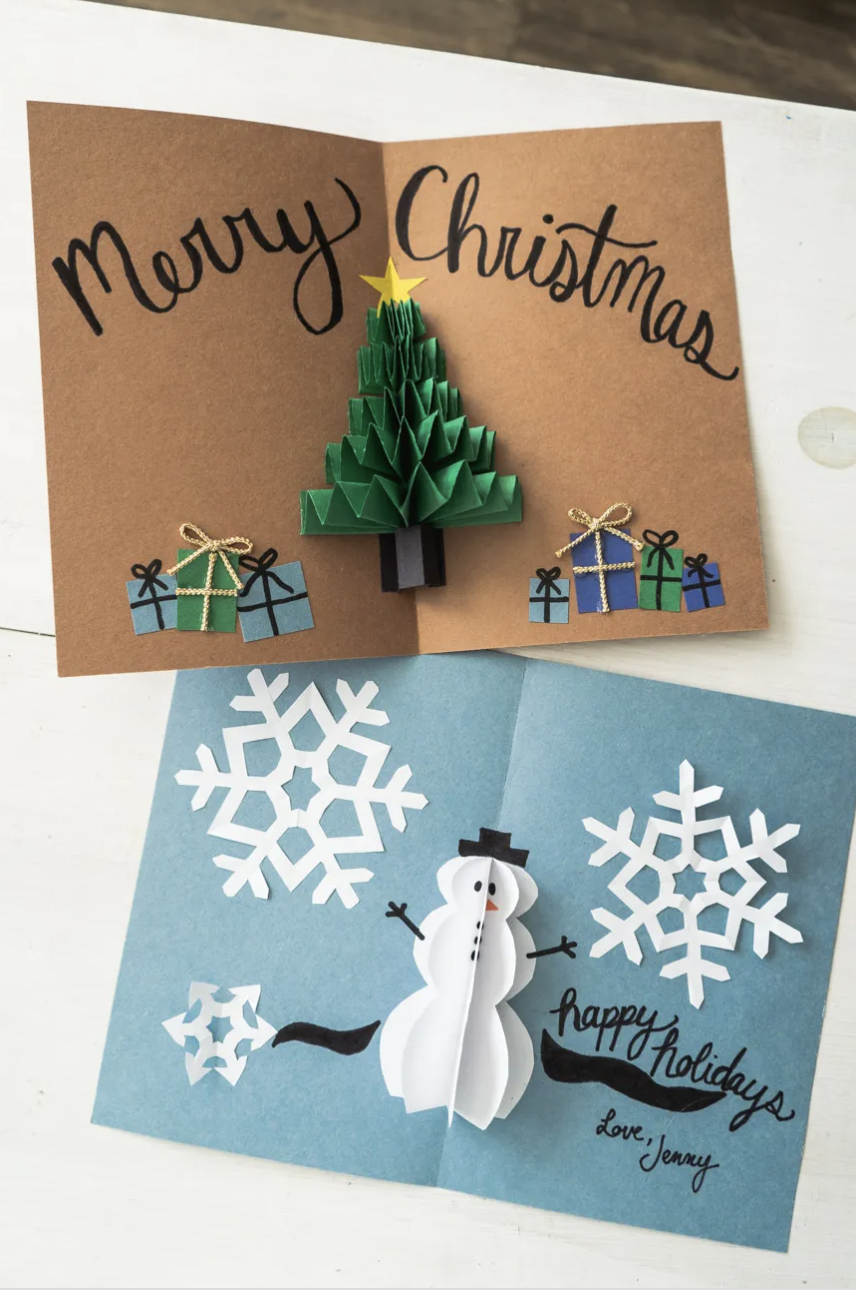 56 Best DIY Christmas Cards 2022 picture
