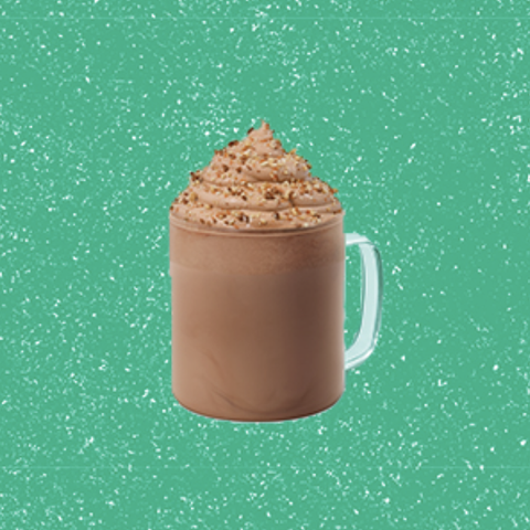 praline cookie hot chocolate