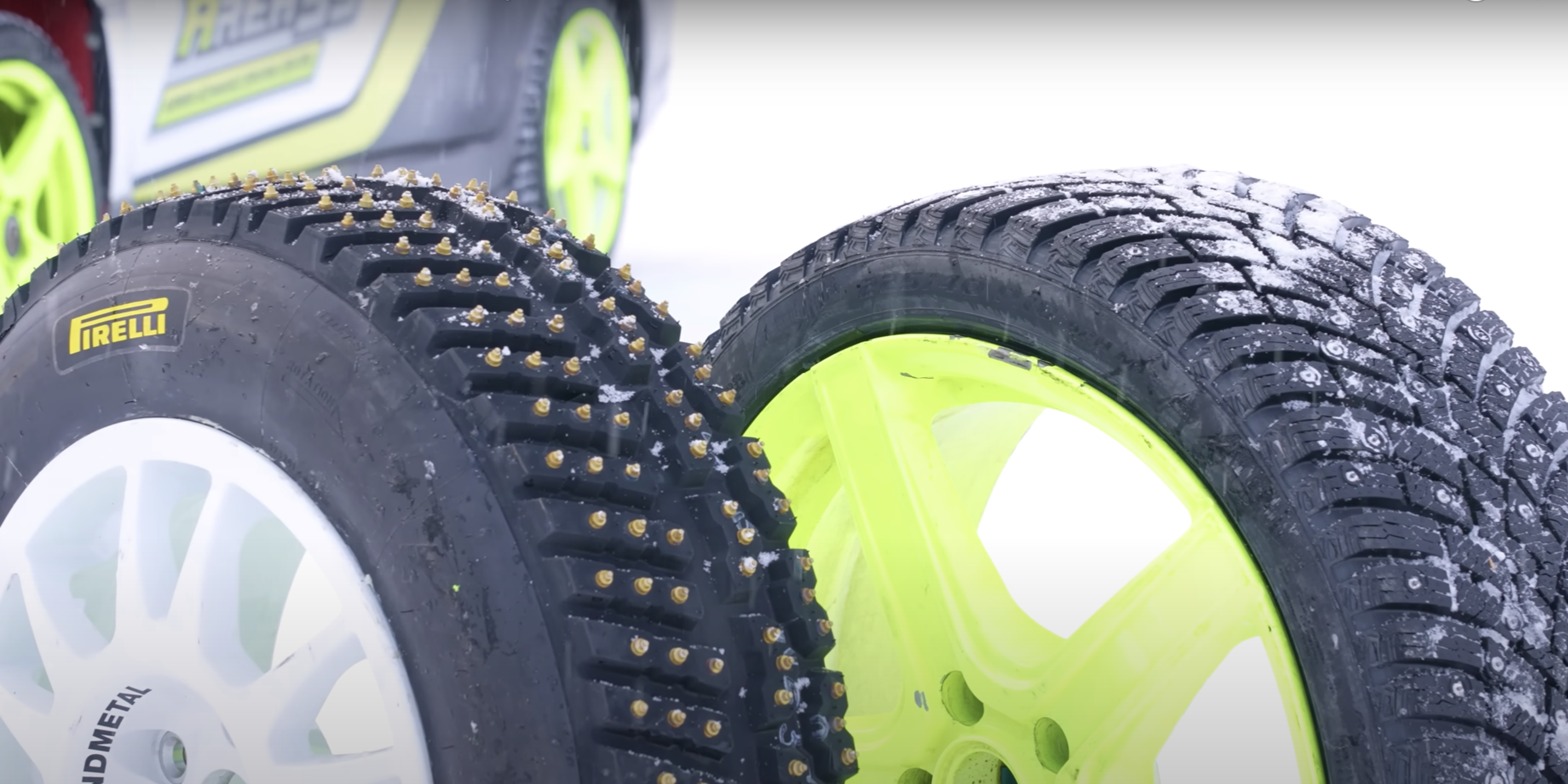 WRC-Spec Studded Tires Are Mind-Blowing