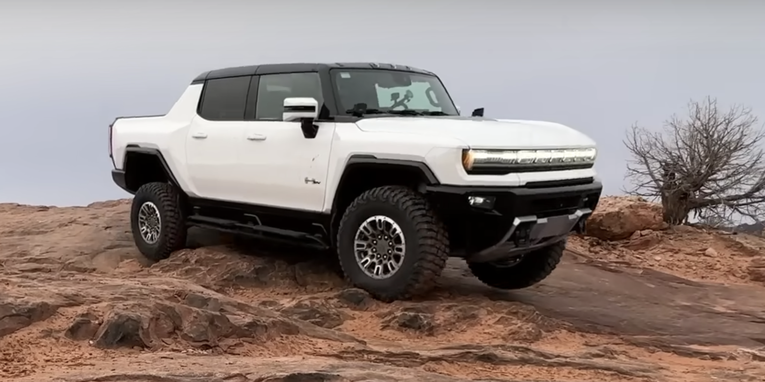 Watch a GMC Hummer EV Break Down and Lose Drive While Off-Roading in Moab