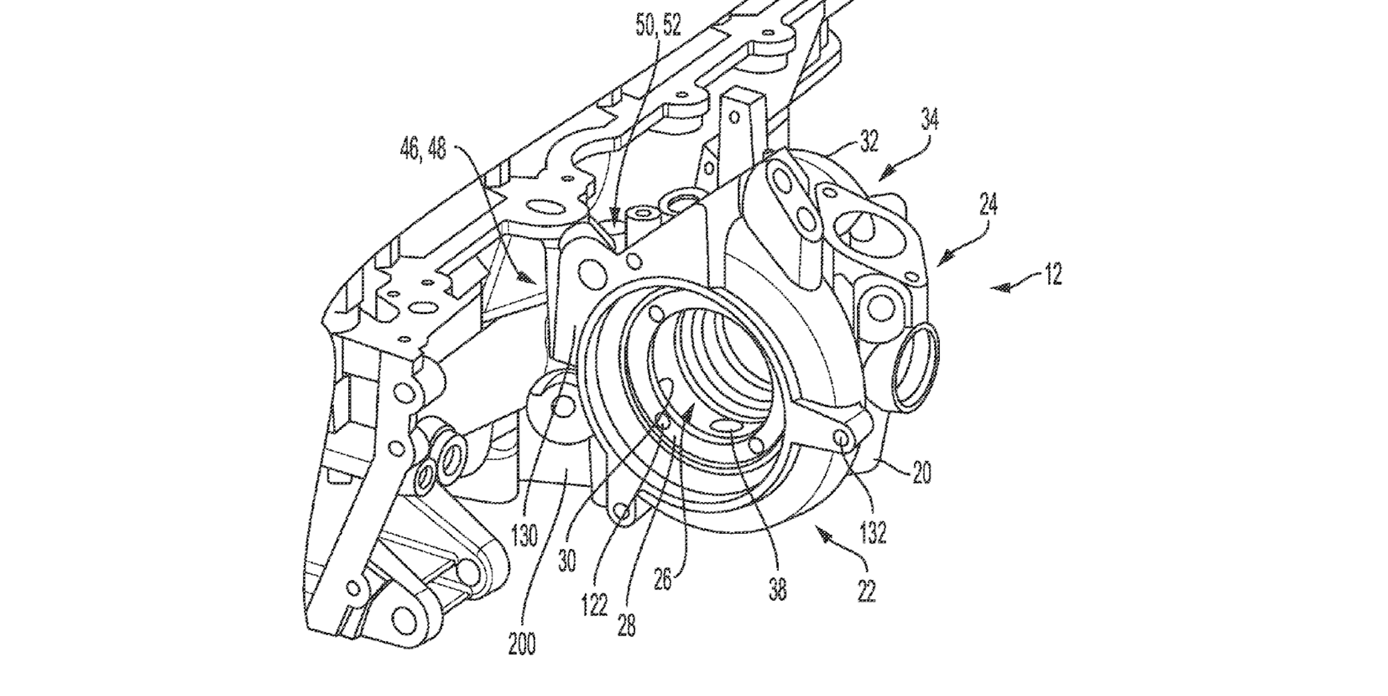 FCA Patent Combines Turbo and Cylinder Head Into One Piece