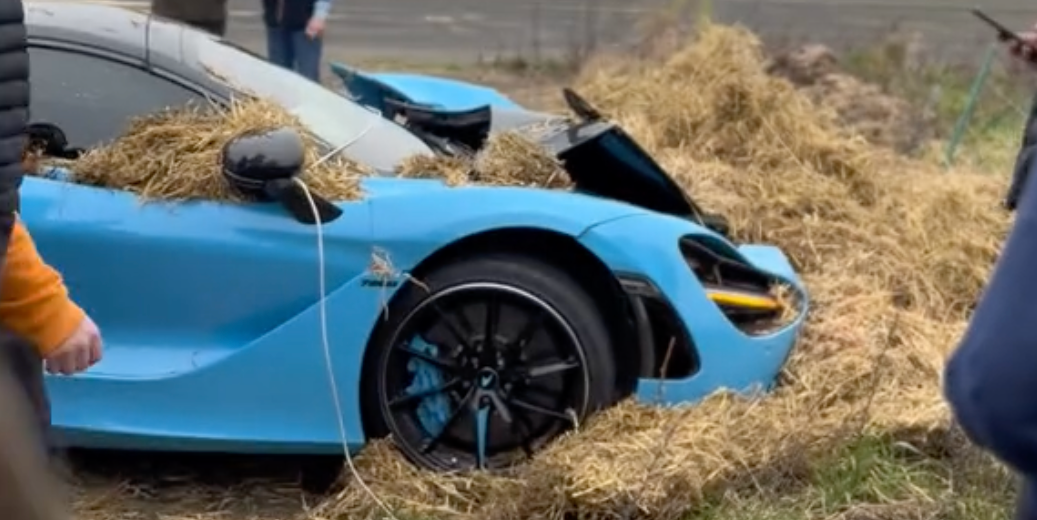 McLaren 720S Crashes After Losing Drag Race to BMW X3 M
