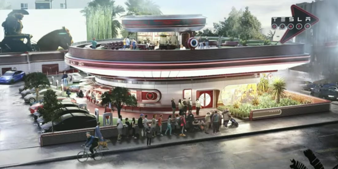 Tesla Wants to Build a 1950s-Style Diner