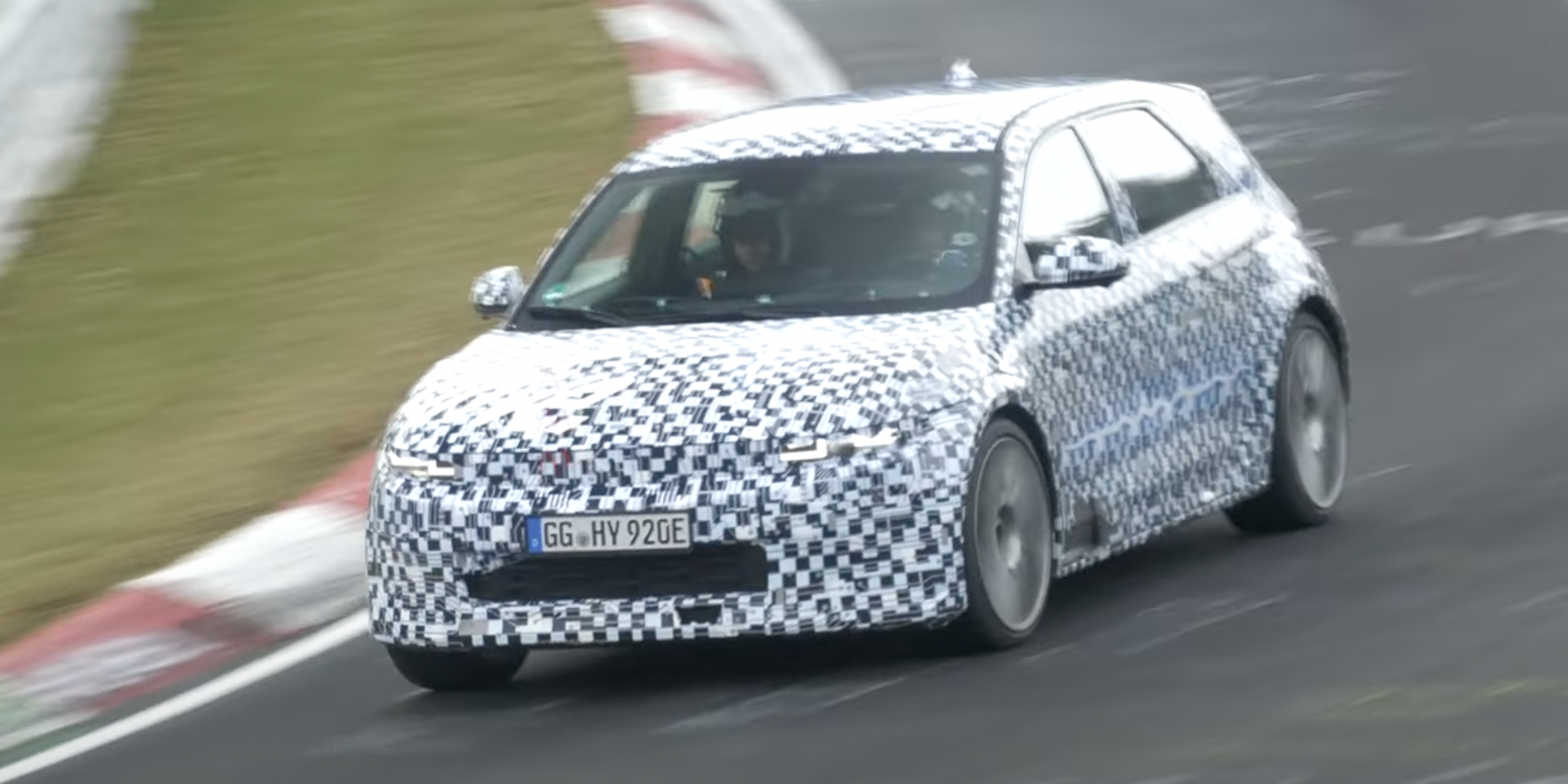 Listen to the Hyundai Ioniq 5 N's Funky 'Engine' Noise at the Nürburgring