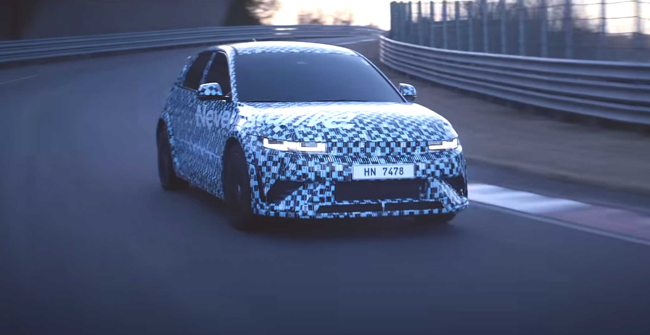 2024 Hyundai Ioniq 5 N Teaser Shows Off Synthetic Engine Sound and Paddle Shifters