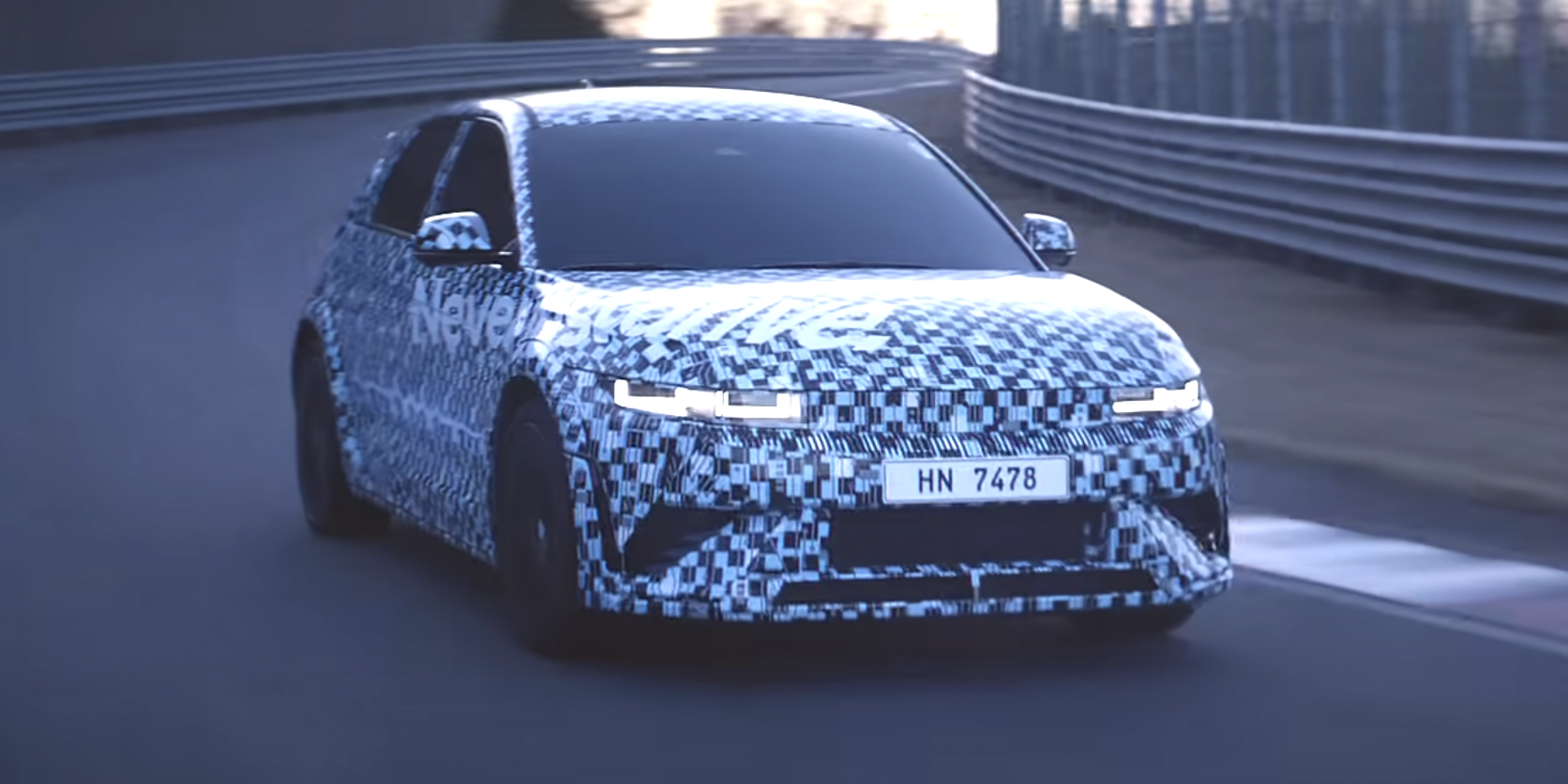 2024 Hyundai Ioniq 5 N Teaser Shows Off Synthetic Engine Sound and Paddle Shifters