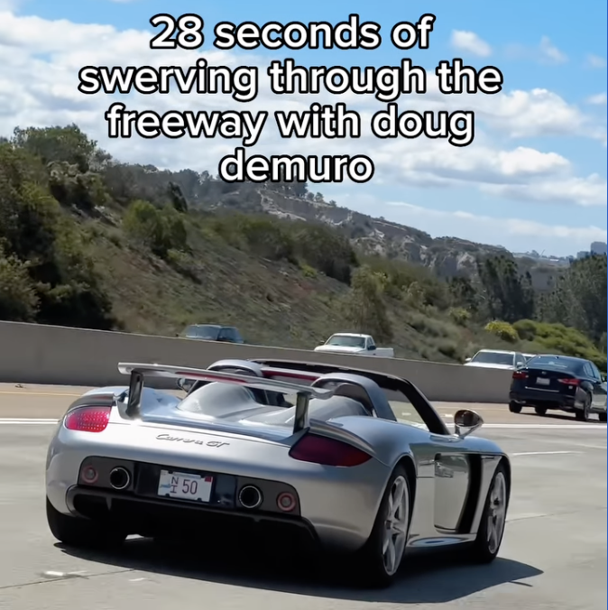 Just Because You Saw Doug DeMuro's Porsche Carrera GT Doesn't Mean You Should Drive Like an Idiot