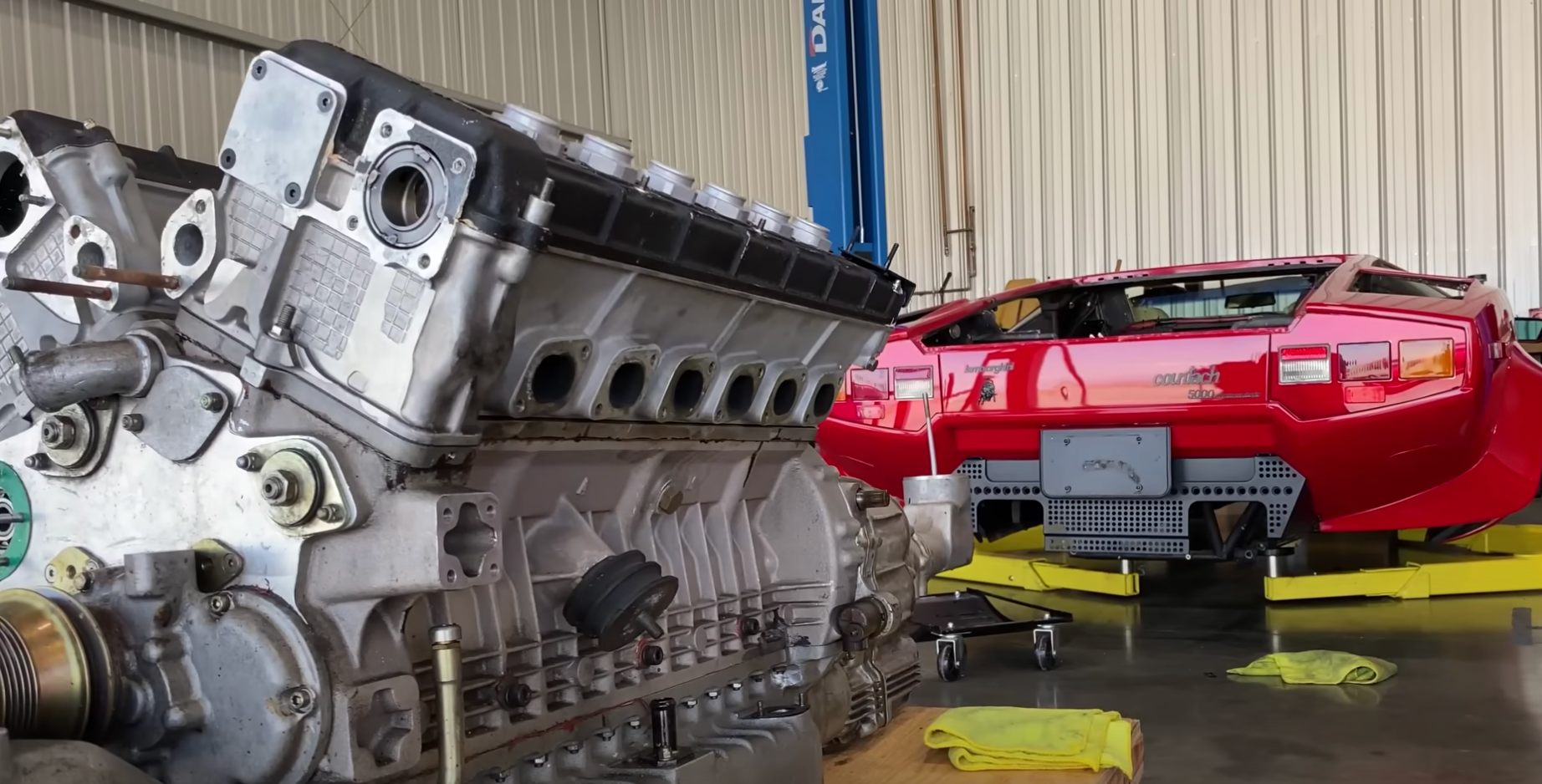 Lamborghini Had a Hilariously Simple Way to Make the Countach's Engine Bigger