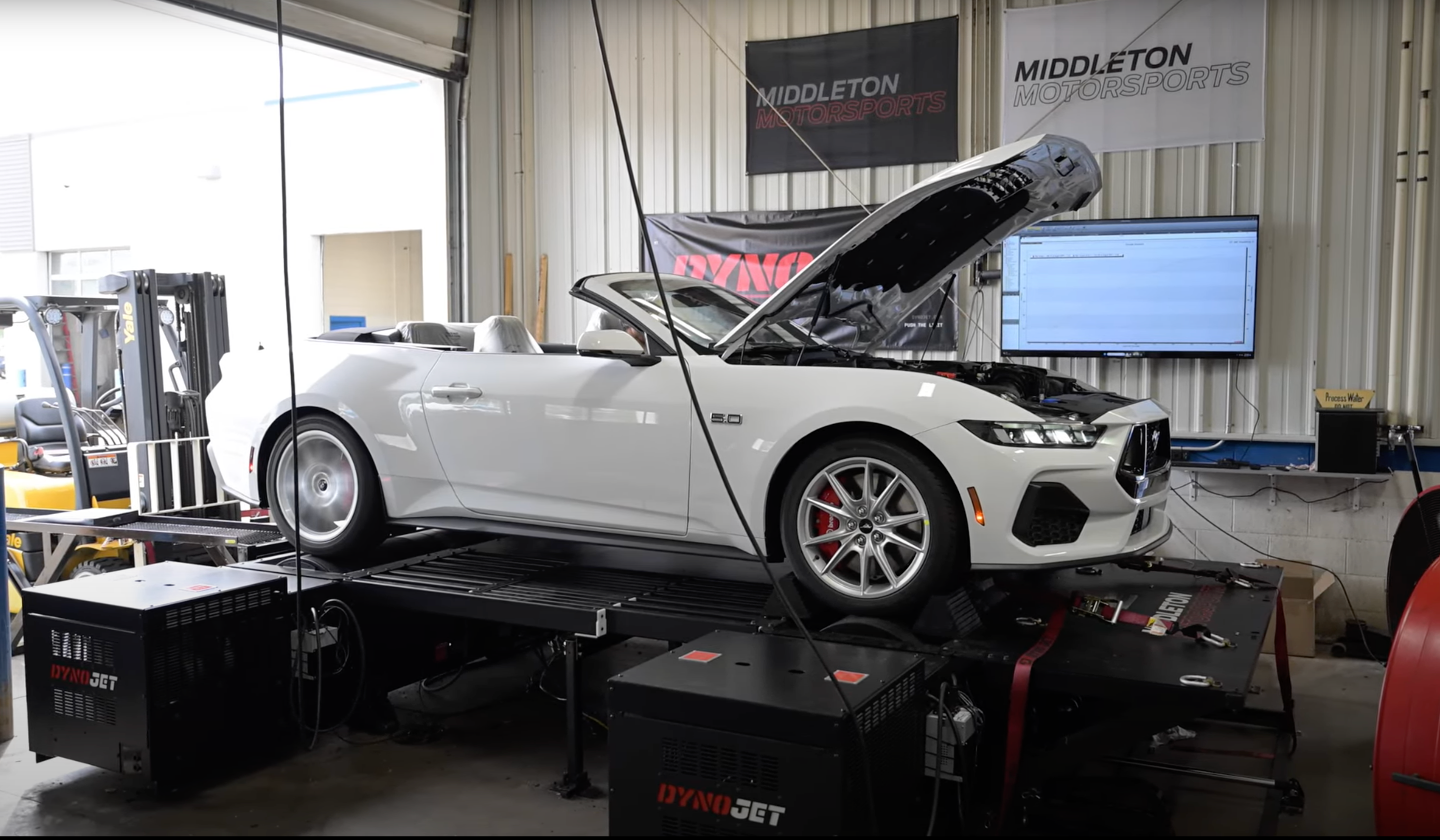 Watch the S650 Mustang GT Hit a Dyno For the First Time