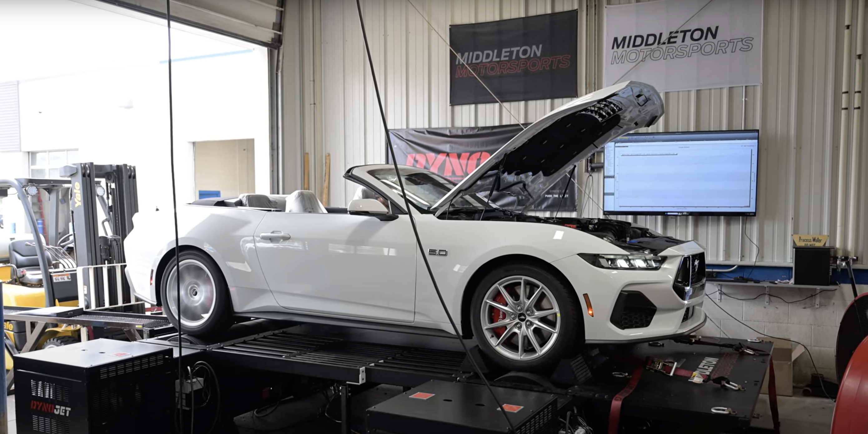 Watch the S650 Mustang GT Hit a Dyno For the First Time