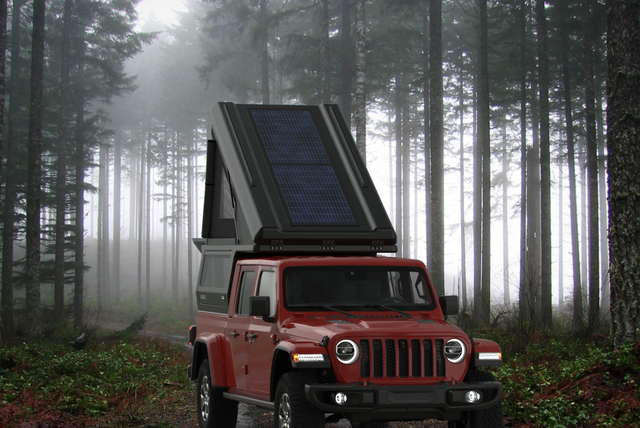 jeep addax overland camper shell system