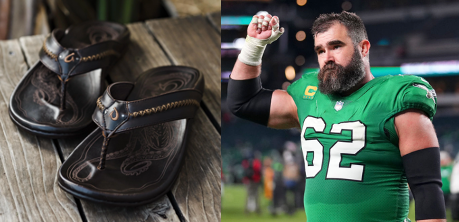 The Perfect Gift for Men? Jason Kelce's Flip-Flops