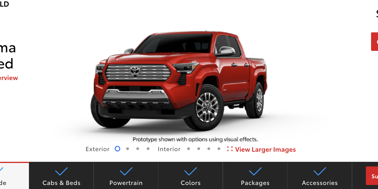 It's Time to Build Your Perfect 2024 Toyota Tacoma