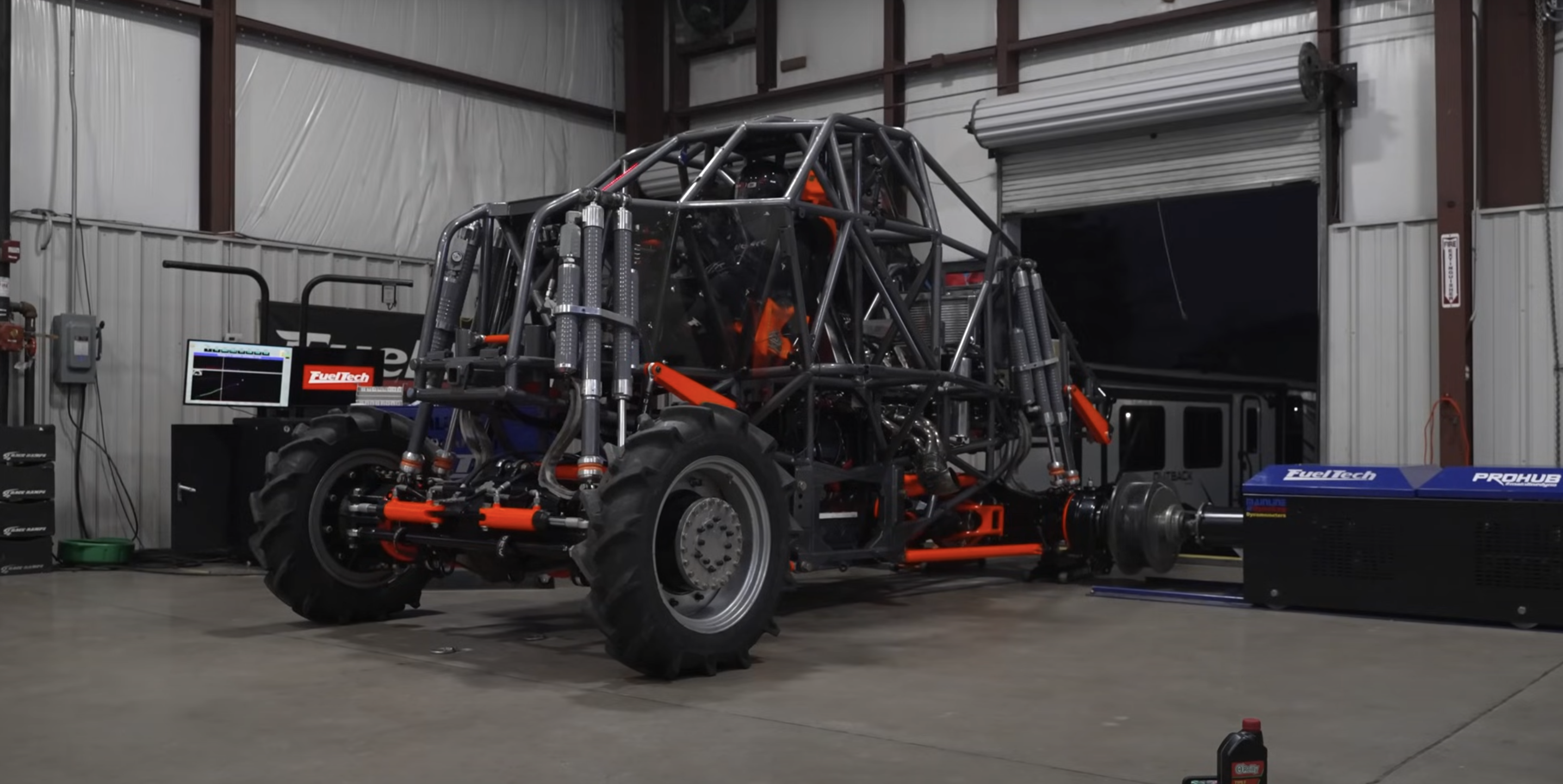I Bet You've Never Seen a Monster Truck on a Dyno